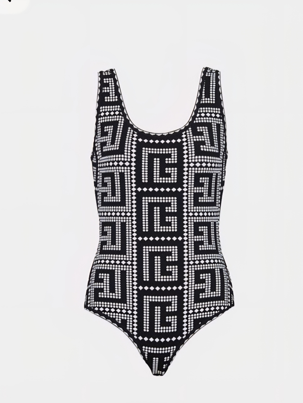 Balmain Monogram..mosaic Bodysuit
